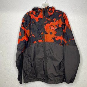 Columbia Hunters Hollow Packable hooded windbreaker jacket, men's size Small EUC